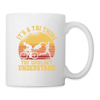 It's a tri thing - you wouldn't understand Triathl - Mug - white - Right