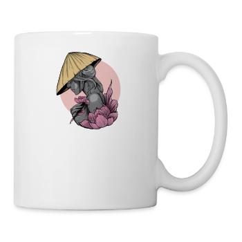 Vietnam I Saigon Scooter Pho Bo Motif de voyage pour - Mug blanc - blanc - Droite