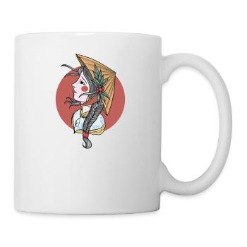 Vietnam I Saigon Scooter Pho Bo Motif de voyage pour - Mug blanc - blanc - Droite