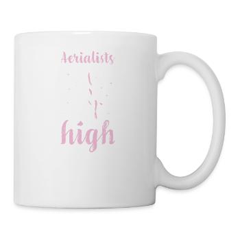 Aerial Silks I acrobatics dancer yoga design for - Mug - white - Right