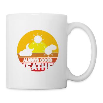 Météorologue Citation Cadeau Météorologie - Mug blanc - blanc - Droite