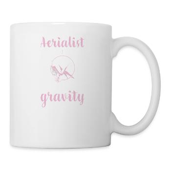 Aerial Silks I acrobatics dancer yoga design for - Mug - white - Right