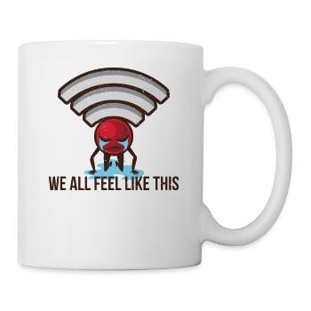 Lustiges Gamer Programmierer Computer Geschenk - Tasse - Weiß - Rechts