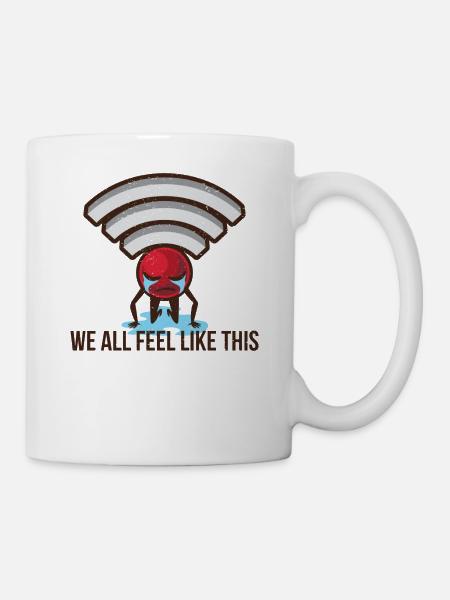 Lustiges Gamer Programmierer Computer Geschenk - Tasse - Weiß