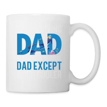 Sporttauchen Geschenk Unterwasser Sporttaucher - Tasse - Weiß - Rechts