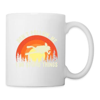 Cadeau de plongée sous-marine plongeur sous-marin - Mug blanc - blanc - Droite