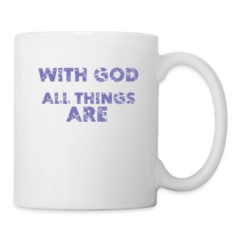 Bible God Everything Possible - Mug - white - Right