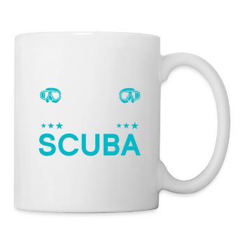 Sporttauchen Geschenk Unterwasser Sporttaucher - Tasse - Weiß - Rechts