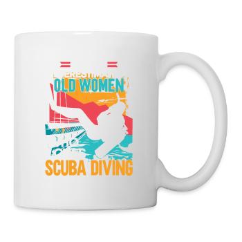 Scuba Diving Gift Underwater Scuba Diver - Mug - white - Right