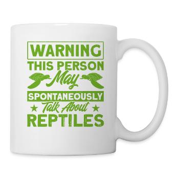 Reptile Reptile Lézards Cadeau - Mug blanc - blanc - Droite