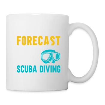 Scuba Diving Gift Underwater Scuba Diver - Mug - white - Right