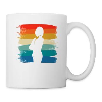 Retro Vintage Classic Manager Business Management - Tasse - Weiß - Rechts