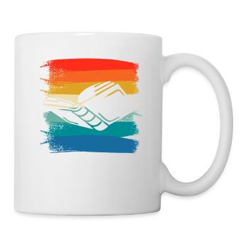 Retro Vintage Novelist Novel Author - Mug - white - Right