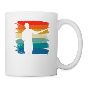 Retro Vintage Professor University Teaching - Mug - white - Right