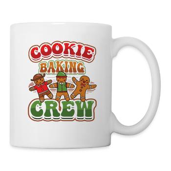 Cookie baking crew, Christmas, gingerbread. - Mug - white - Right