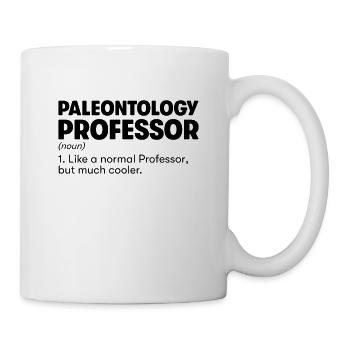 Professeur de paléontologie - Mug blanc - blanc - Droite
