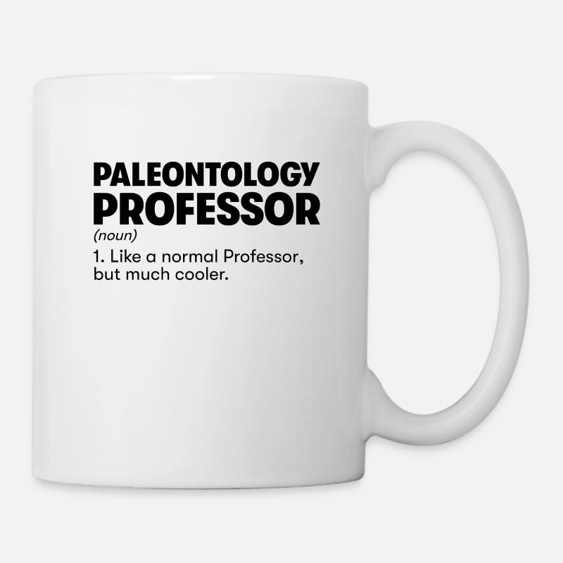 Professeur de paléontologie - Mug blanc - blanc