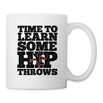 Japanischer Kampfsport Judo - Tasse - Weiß - Rechts