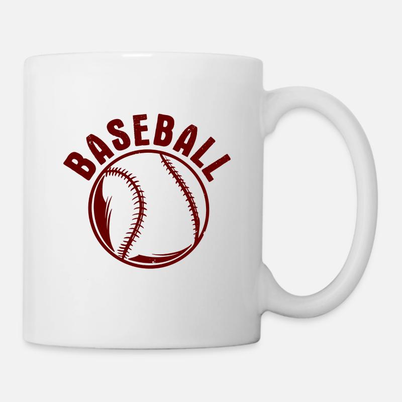 Baseball - Tasse - Weiß