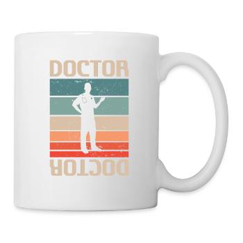 Retro Vintage Classic Doctor Medical - Mug - white - Right