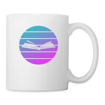 Retro Novelist Novel Author - Mug - white - Right