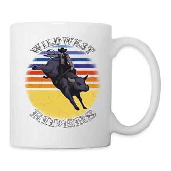 WILDWEST RIDERS - Tasse - Weiß - Rechts