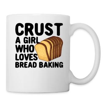Lustiger Brotbacken-Bäcker - Tasse - Weiß - Rechts