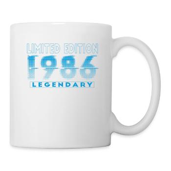 Édition limitée 1986 Graffiti - Mug blanc - blanc - Droite