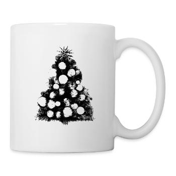 Arbre de Noël Arbre de Noël Vacances Hiver 19 - Mug blanc - blanc - Droite