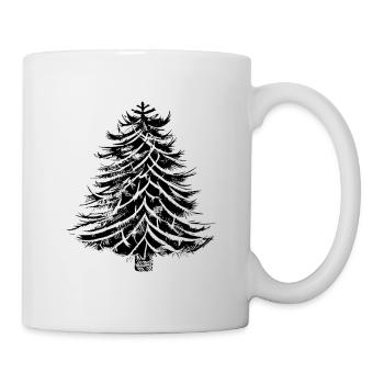 Christmas Tree Christmas Tree Holiday Winter 12 - Mug - white - Right