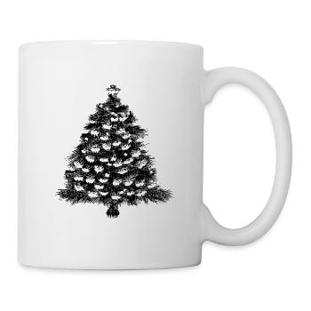 Arbre de Noël Arbre de Noël Vacances Hiver 9 - Mug blanc - blanc - Droite