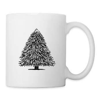 Christmas Tree Christmas Tree Holiday Winter 10 - Mug - white - Right