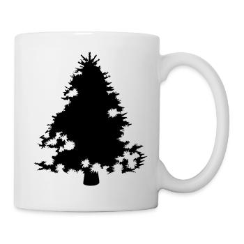 Christmas Tree Christmas Tree Winter Vector 7 - Mug - white - Right