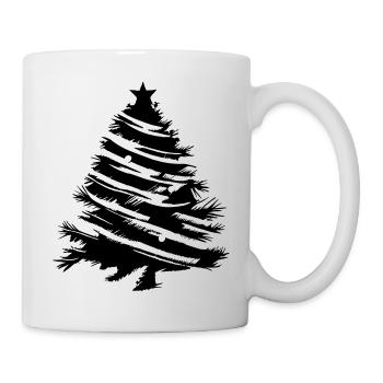 Christmas Tree Christmas Tree Winter Vector 20 - Mug - white - Right