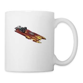 Drag Boat Racing I Drag Boat Driver Speedboat - Tasse - Weiß - Rechts