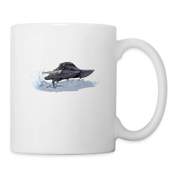 Drag Boat Racing I Drag Boat Driver Speedboat - Tasse - Weiß - Rechts