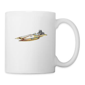 Drag Boat Racing I Drag Boat Driver Speedboat - Tasse - Weiß - Rechts