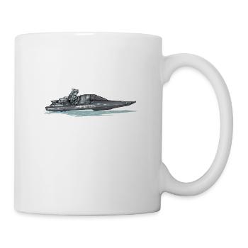 Drag Boat Racing I Drag Boat Driver Speedboat - Tasse - Weiß - Rechts