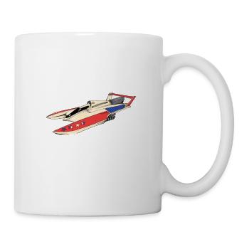 Drag Boat Racing I Drag Boat Driver Speedboat - Tasse - Weiß - Rechts