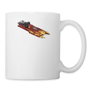 Drag Boat Racing I Drag Boat Driver Speedboat - Tasse - Weiß - Rechts