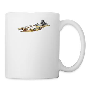 Drag Boat Racing I Drag Boat Driver Speedboat - Tasse - Weiß - Rechts