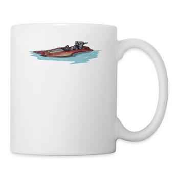 Drag Boat Racing I Drag Boat Driver Speedboat - Tasse - Weiß - Rechts