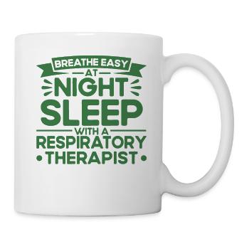 Thérapeute respiratoire agréé Respirotic T - Mug blanc - blanc - Droite