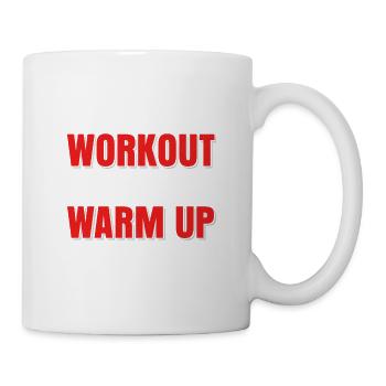 Your workout is my warm up Triathlon Triathlete - Mug - white - Right