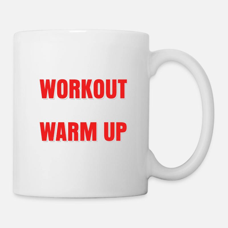 Your workout is my warm up Triathlon Triathlete - Tasse - Weiß
