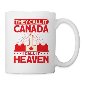 Cadeaux des Fêtes de Racines canadiennes Canada - Mug blanc - blanc - Droite