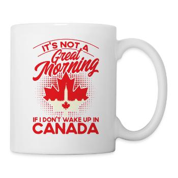 Canada Canadian Flag Canadian Gift - Mug - white - Right