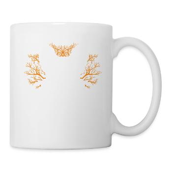 Goth Katze Konzerte Festivals Heavy Black Metal - Tasse - Weiß - Rechts