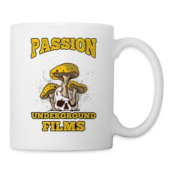 Underground Film, Independent Cinema, Horror - Tasse - Weiß - Rechts