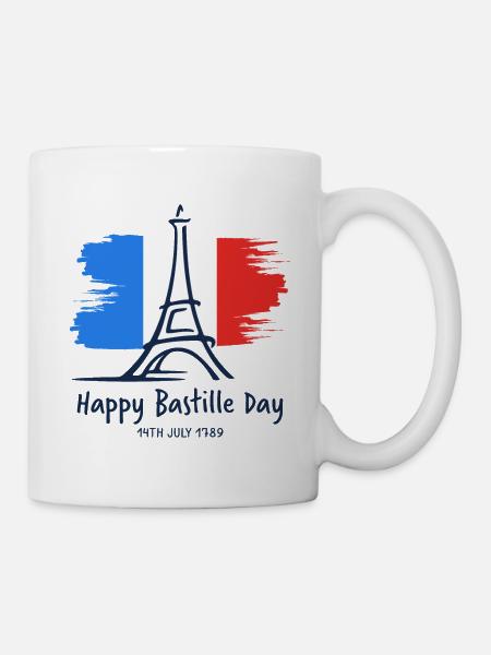 J’adore Paris Tour Eiffel souvenir France - Mug blanc - blanc
